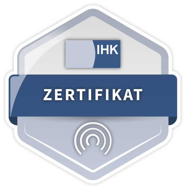 IHK Zertifikat